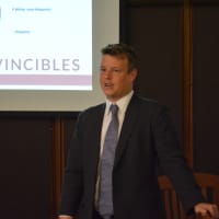 <p>Aaron Smith, co-founder of the group Young Invincibles, spoke at the recent forum on Obamacare open enrollment held at the North Castle Public Library.</p>