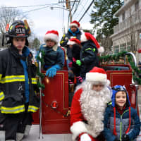 <p>Photos with Santa, assisted by Armonk Fire Department.</p>