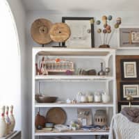 <p>A display of goods at gather in Old Greenwich.</p>