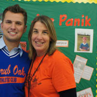<p>Joe Panik visited George Washington Elementary on Wednesday, Dec. 3.</p>