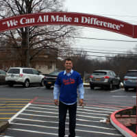 <p>Joe Panik visited George Washington Elementary on Wednesday, Dec. 3.</p>