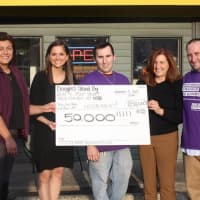 <p>Eleonora Tornatore-Mikesh, CEO, Alzheimer&#x27;s Association CT Chapter; Lexi Rodriguez, Special Events Director, Alzheimer&#x27;s Association CT Chapter; members of the Zaccagnini family including Douglas; Barbara Brock and Steven</p>