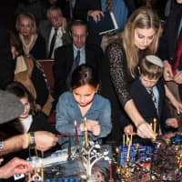 <p>Temple Shaaray Tefila will celebrate Hanukkah during a congregation event.</p>
