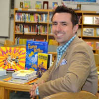 <p>Jarrett Krosoczka, children&#x27;s and comic book author, visited Kensico School.</p>