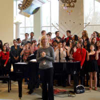 <p>Valhalla Middle/High School students performed at the Maria Fareri Children&#x27;s Hospital.</p>