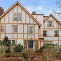 <p>This house at 110 Tanglewylde Ave. in Bronxville is open for viewing on Sunday.</p>