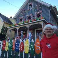<p>Chuck Barringer moved to 21 N. Kensico Ave. in 2005 and started displaying lights on grand scale in 2009.</p>
