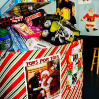 <p>A small smattering of the toys collected in New Rochelle during last year&#x27;s drive.</p>