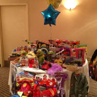 <p>The toys that were purchased for the event.</p>