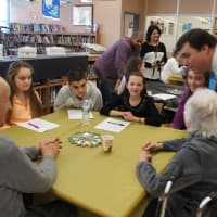 <p>Students interviewed the seniors and talked to them about a variety of topics.</p>