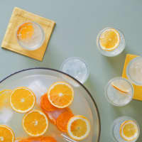 <p>French 75 Punch is great for parties.</p>