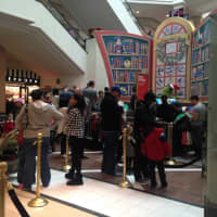 <p>There were lines to get into certain stores at The Westchester on Super Saturday. </p>