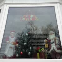 <p>Santa and Mrs. Claus make an appearance at Jean Way in Somers.</p>
