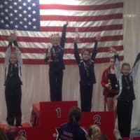 <p>New Canaan resident Leah Wall won the Level 5 All Around title for her age group at the Snowflake Invitational in Wilton, with Darien YMCA teammate Tori Ware taking second.</p>