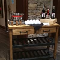 <p>The mulled wine accoutrements at The Renaissance Hotel.</p>