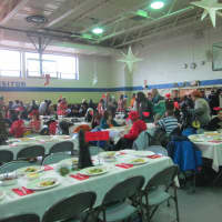 <p>More than 300 people attended the annual Christmas dinner in Katonah.</p>