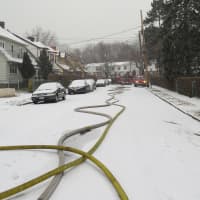 <p>Mount Vernon firefighters quickly had the blaze handled.</p>