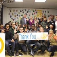 <p>Future 5 students and staff say thank you to Stamford Mayor David Martin for his visit this week.</p>