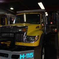 <p>Several Mount Vernon DPW workers teamed to retrofit the trucks to make them better suited for snow removal.</p>