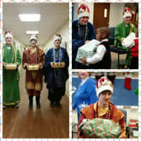 <p>Local children received gifts from the Three Kings.</p>