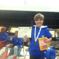 <p>Ox Ridge Geography Bee winner 5th grader Matthew Taylor</p>