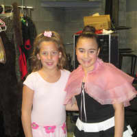 <p>Two munchkins in &quot;The Wizard of Oz&quot; in Peekskill.</p>