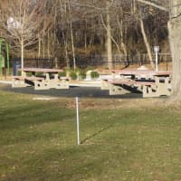 <p>Nob Hill Park includes playground equipment and picnic tables. </p>