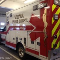<p>The Vista Fire Department unveiled a new ambulance on Tuesday.</p>