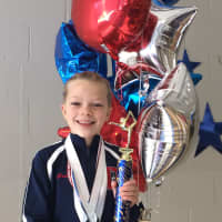<p>Darien Level 3 gymnast Grace Nash was the All-Around champion for her age group at the Flippers Invitational in Glastonbury. </p>