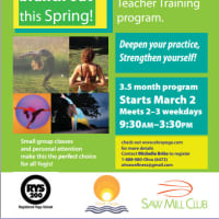 Saw Mill Club Presents Yoga Teacher Training 