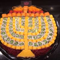 <p>Sushi platter at Soosh</p>