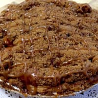 <p>Enjoy a nice warm slice of apple caramel crumb pie at Michele&#x27;s Pies in Norwalk.</p>