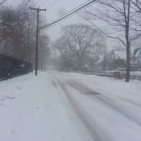 <p>Plowed Fairfield streets quickly found themselves once again blanked in snow due to high wind guests.</p>