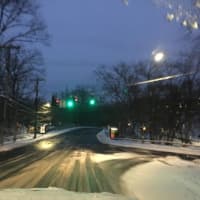 <p>Streets were passable in the Yonkers/Bronxville area Tuesday morning.</p>