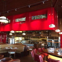 <p>The interior or pinch American Grill.</p>