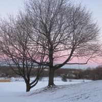 <p>Red sky at night, sledders delight?</p>