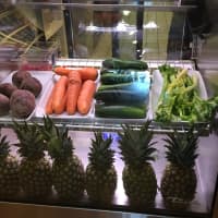 <p>Some of the fresh ingredients that Freshii uses to create its menu items.</p>