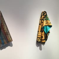 <p>Pieces from Wayne&#x27;s &quot;Paint/Rag&quot; series, part of the &quot;About Like So&quot; exhibit at Franklin Street Works.</p>