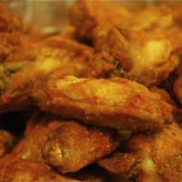 <p>Chicken wings from Garden Catering. </p>