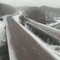 <p>A look at conditions on the Taconic State Parkway near Route 133 in Mount Pleasant on Monday afternoon.</p>