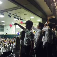 <p>Third grade students at Dows Lane Elementary School performed a number of uplifting songs during their winter concert. </p>