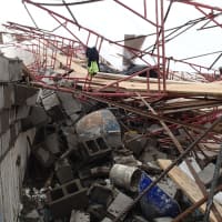 <p>The cause of the scaffolding collapse is under investigation.</p>