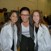 <p>A teacher and students at the STREAMing Into Learning Convention at Columbus Elementary School in New Rochelle. </p>
