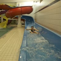<p>The Splash Zone offers a variety of slides for kids to enjoy. </p>