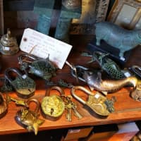 <p>Padlocks from India, Nepal and Tibet at Archipelago At Home in Cold Spring.  </p>