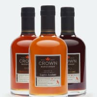 <p>Crown Maple syrup is a luxury New York produced syrup sold at Tarry Market.</p>
