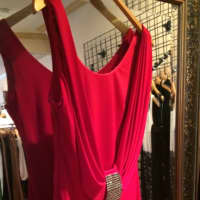 <p>Red dresses are selling strong at Indigo Chic.</p>