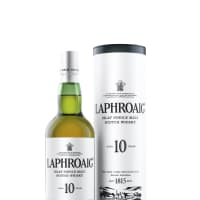 <p>Laphroaig Scotch features a subtle blend of peat, oak and sweetness.</p>