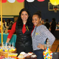 <p>Cakes and treats were sold to raise money.</p>