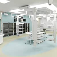 <p>The new operating rooms have technology and lighting mounted to rails on the ceiling that allow for an array of room configurations.  Flexible room design is a core element of the NWH operating rooms.
 </p>